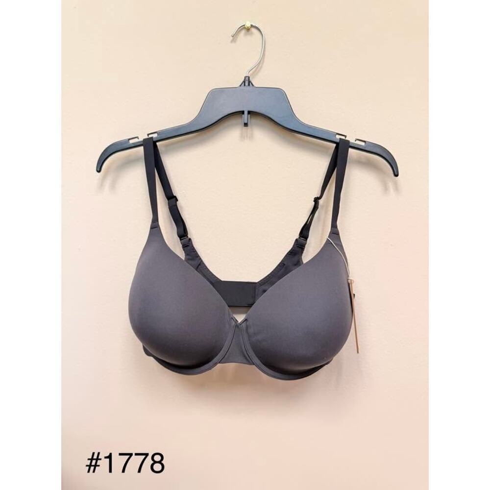SKIMS FITS EVERYBODY T-Shirt Bra - Onyx Size 36DD NWT #1778